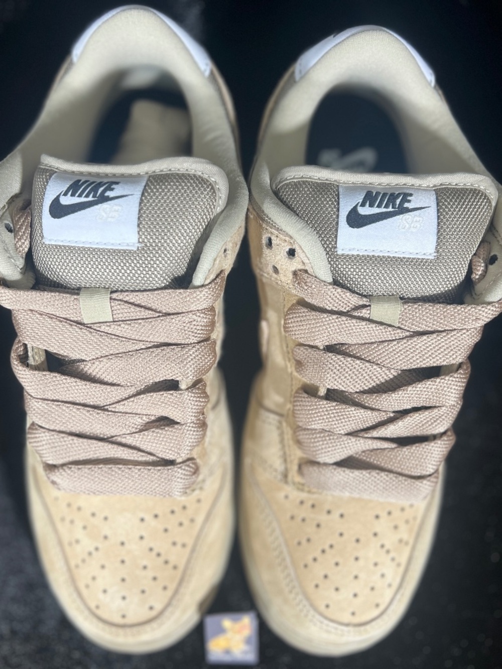 NIKE Dunk SB Pro B Sneakers | Low Parachute Beige | Mens 5.5 Womens 7